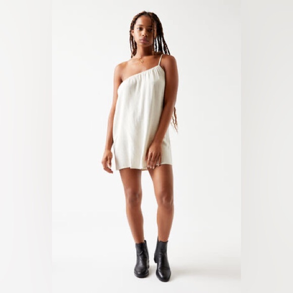 PacSun Dresses & Skirts - Kendall & Kylie Linen One Shoulder Mini Dress